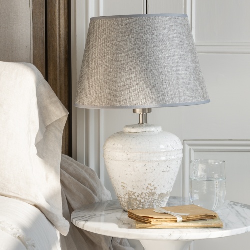 Vesta Stoneware Lamp by Grand Illusions